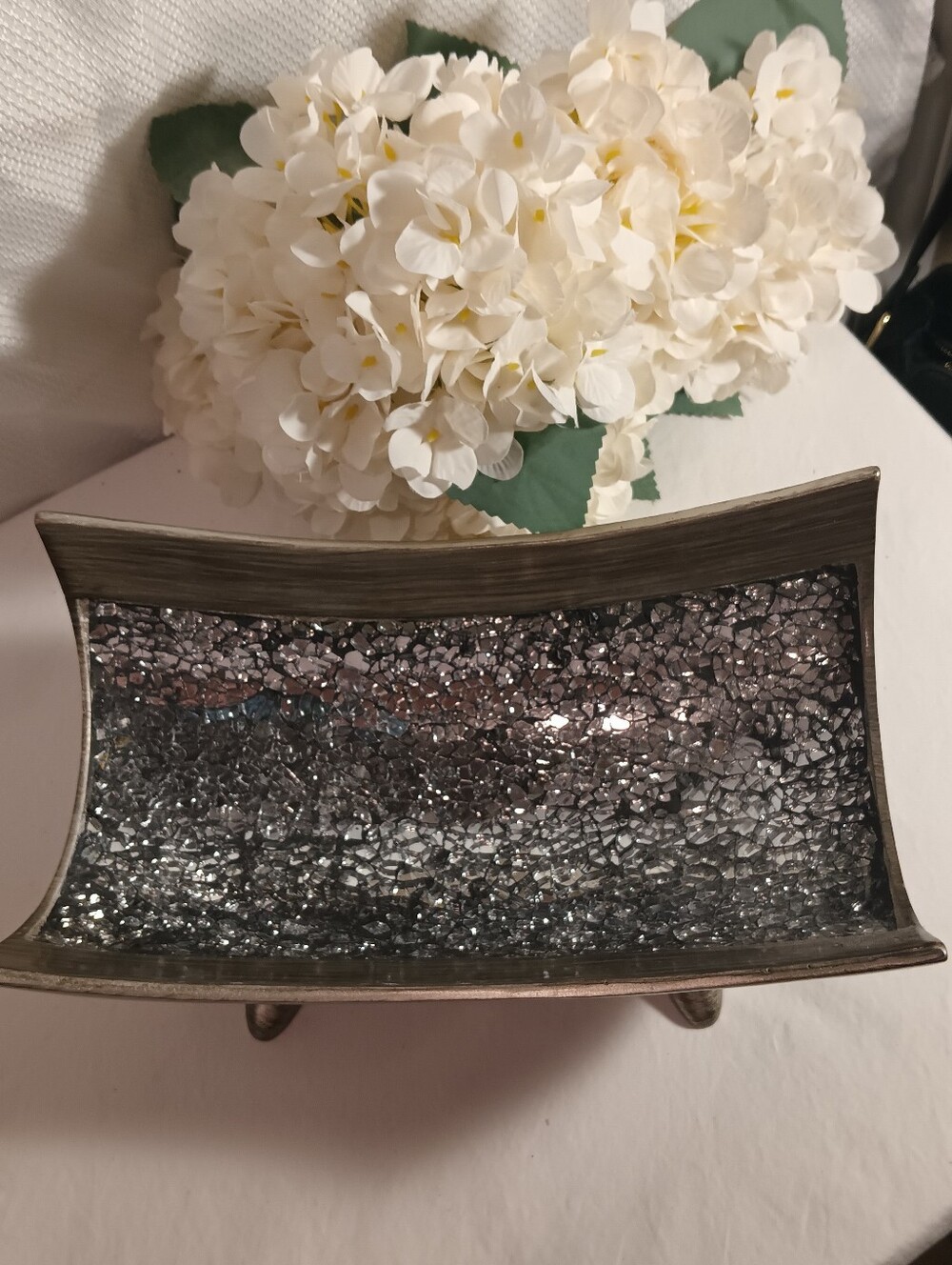 Shonwerk NWT Rectangle Silver Centerpiece Bowl